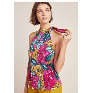 NWT Anthropologie Glocester Floral Top